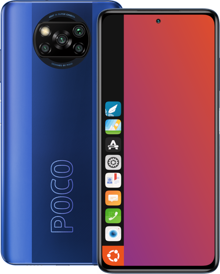 Xiaomi Poco X3 NFC / X3 • Ubuntu Touch • Linux Phone
